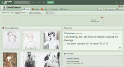 Desktop Screenshot of giselletussaud.deviantart.com