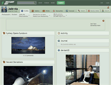 Tablet Screenshot of jade-sta.deviantart.com