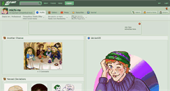 Desktop Screenshot of michi-no.deviantart.com