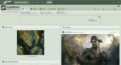 Desktop Screenshot of flowerzzxu.deviantart.com