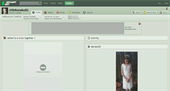 Desktop Screenshot of chibikoneko82.deviantart.com