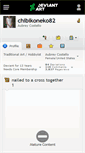 Mobile Screenshot of chibikoneko82.deviantart.com