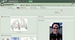 Desktop Screenshot of godssparkleygirl.deviantart.com