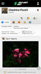 Mobile Screenshot of cheshire-fox65.deviantart.com