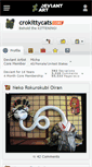 Mobile Screenshot of crokittycats.deviantart.com