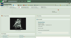 Desktop Screenshot of kierstenolsen.deviantart.com