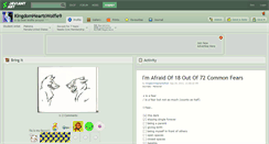 Desktop Screenshot of kingdomheartswolfie9.deviantart.com