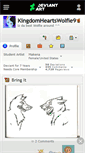 Mobile Screenshot of kingdomheartswolfie9.deviantart.com