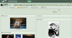 Desktop Screenshot of crazito.deviantart.com
