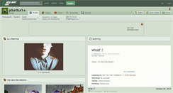 Desktop Screenshot of p0uriitur3-x.deviantart.com