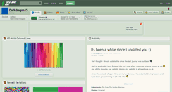 Desktop Screenshot of darkdragon15.deviantart.com