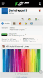 Mobile Screenshot of darkdragon15.deviantart.com