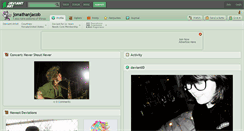 Desktop Screenshot of jonathanjacob.deviantart.com