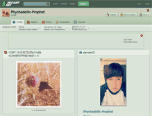 Tablet Screenshot of phychadellic-prophet.deviantart.com