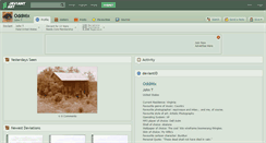 Desktop Screenshot of oddmix.deviantart.com
