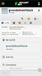 Mobile Screenshot of gwendoline69stock.deviantart.com