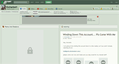 Desktop Screenshot of enchanted1.deviantart.com