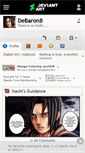 Mobile Screenshot of debaron8.deviantart.com