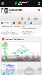 Mobile Screenshot of corax2009.deviantart.com