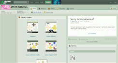 Desktop Screenshot of aph-pc-patterns.deviantart.com