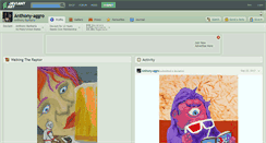 Desktop Screenshot of anthony-aggro.deviantart.com