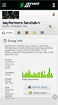 Mobile Screenshot of bayformers-fanclub.deviantart.com