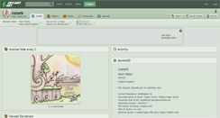 Desktop Screenshot of cozork.deviantart.com