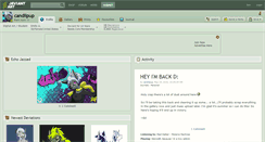 Desktop Screenshot of candiipup.deviantart.com