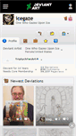 Mobile Screenshot of icegaze.deviantart.com