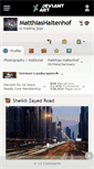 Mobile Screenshot of matthiashaltenhof.deviantart.com