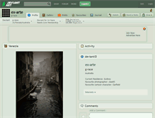 Tablet Screenshot of ex-arte.deviantart.com