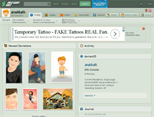 Tablet Screenshot of anakbaik.deviantart.com