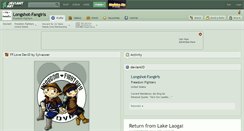 Desktop Screenshot of longshot-fangirls.deviantart.com