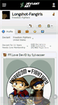 Mobile Screenshot of longshot-fangirls.deviantart.com