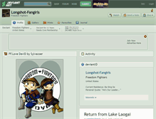 Tablet Screenshot of longshot-fangirls.deviantart.com