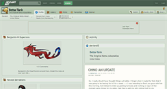 Desktop Screenshot of betta-tank.deviantart.com