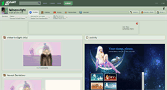 Desktop Screenshot of falineowlight.deviantart.com