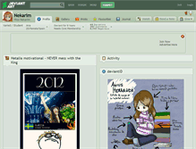 Tablet Screenshot of nekarim.deviantart.com