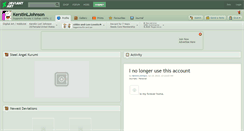 Desktop Screenshot of kerstinljohnson.deviantart.com