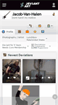 Mobile Screenshot of jacob-van-halen.deviantart.com