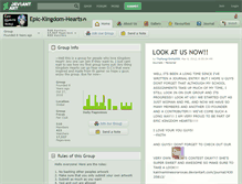 Tablet Screenshot of epic-kingdom-hearts.deviantart.com