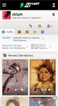 Mobile Screenshot of cklum.deviantart.com
