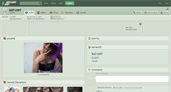 Desktop Screenshot of bat-unit.deviantart.com