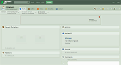 Desktop Screenshot of kiramon.deviantart.com