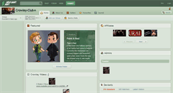 Desktop Screenshot of crowley-club.deviantart.com