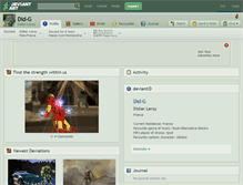 Tablet Screenshot of did-g.deviantart.com