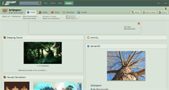 Desktop Screenshot of brianpow.deviantart.com