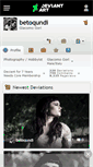 Mobile Screenshot of betoqundi.deviantart.com
