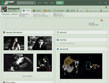 Tablet Screenshot of betoqundi.deviantart.com
