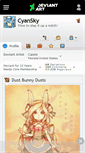Mobile Screenshot of cyansky.deviantart.com